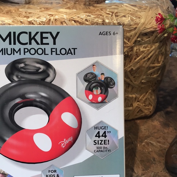 Disney Mickey Mouse rapid inflate pool float - Picture 2 of 6
